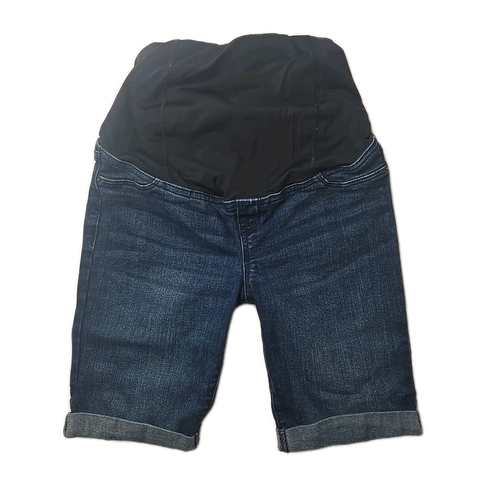 Womens 4 Isabel Maternity By Ingrid & Isabel Denim Bermuda